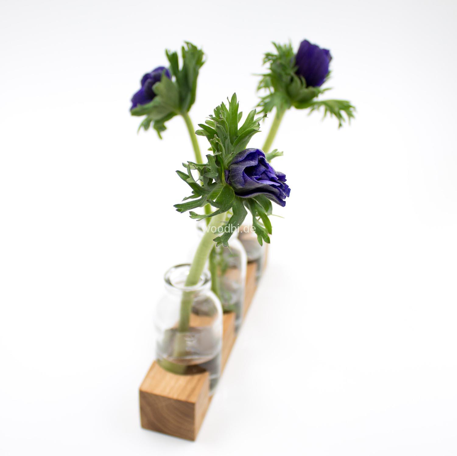 Blumenvase "ISONOE" aus Holz Blumenvase "ISONOE" aus Holz