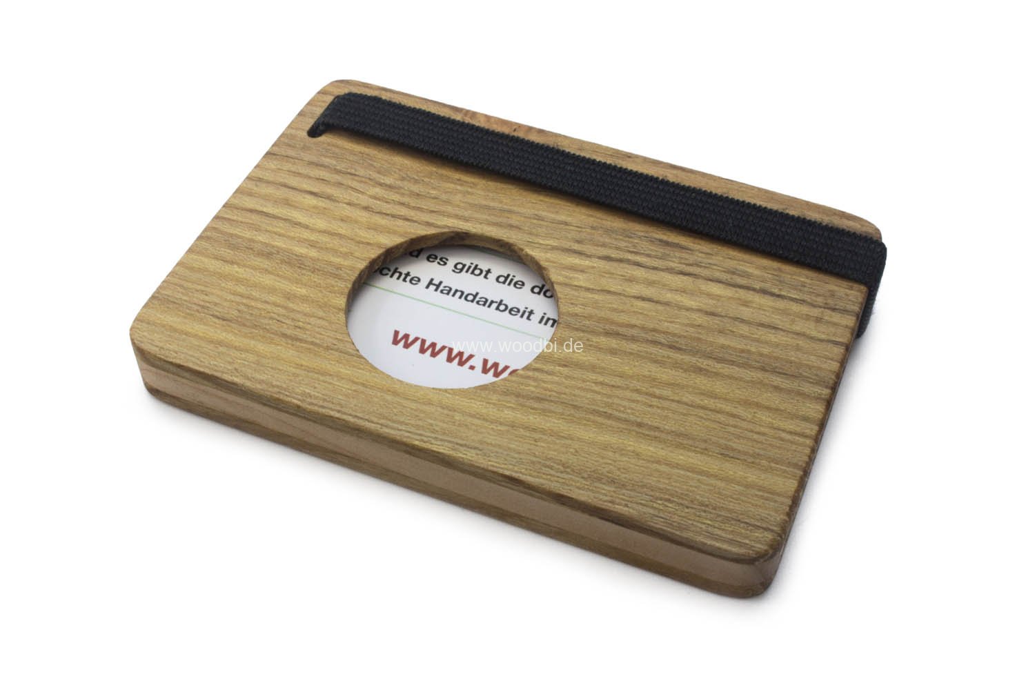 4 Case für Visitenkarten aus Holz