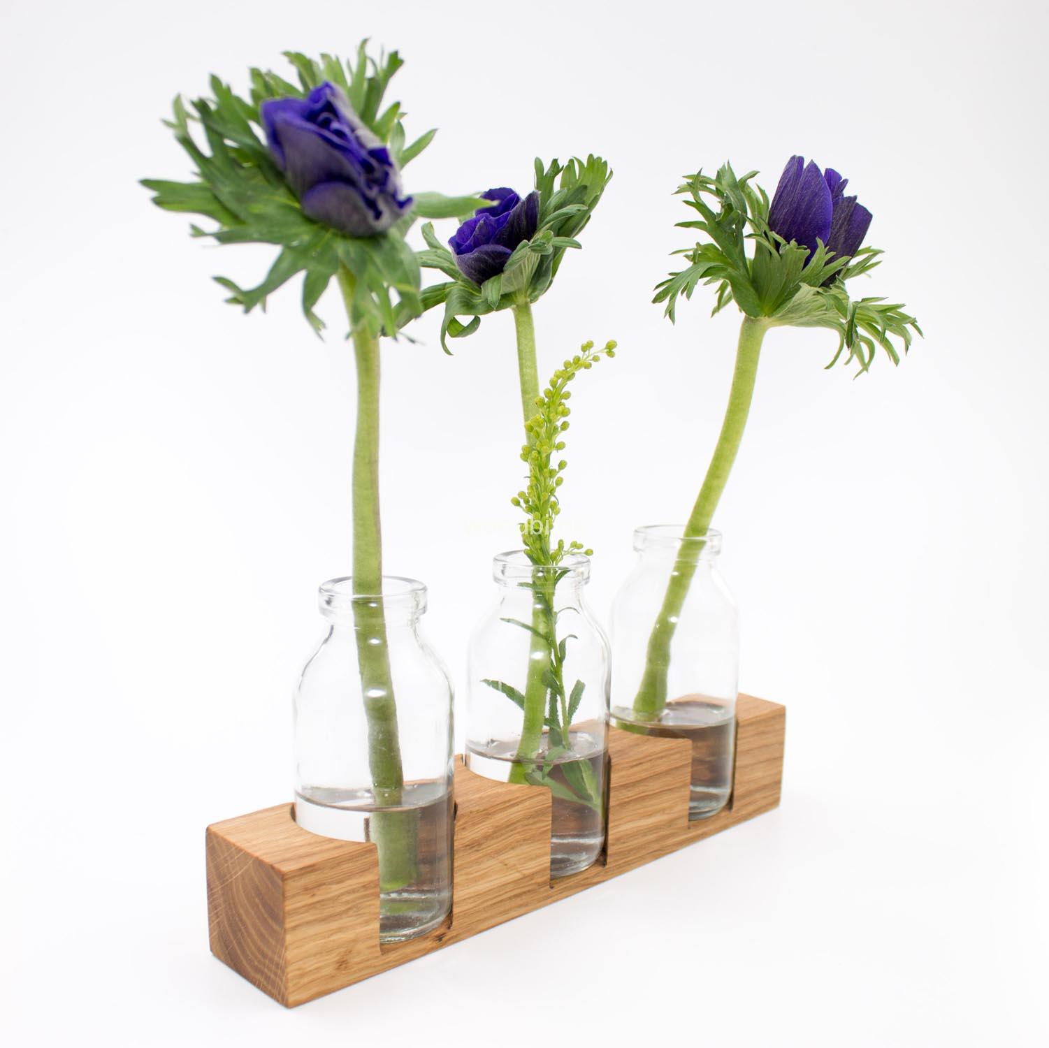 Blumenvase "ISONOE" aus Holz Blumenvase "ISONOE" aus Holz