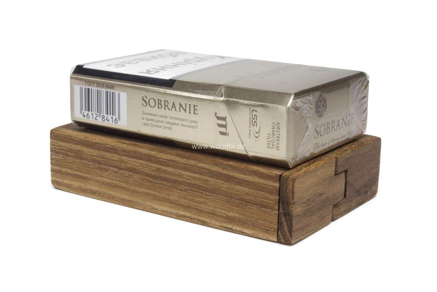 7 - Zigarettencase aus Holz