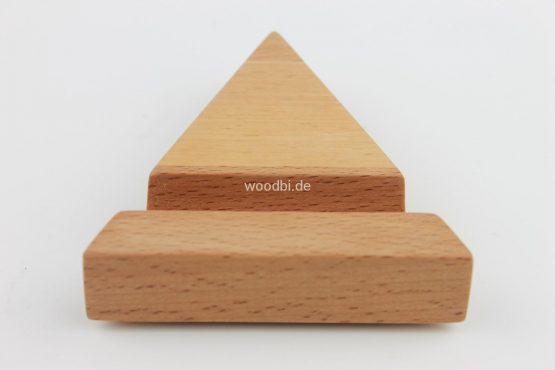 Visitenkartenhalter "MNEME" aus Holz - Buche