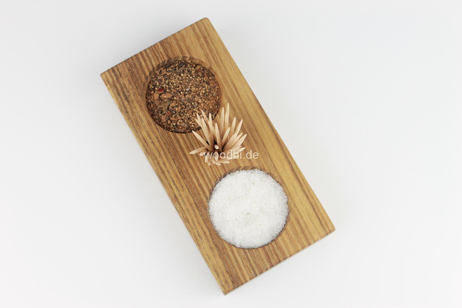 Salz und Pfefferspender "CYLLENE" aus Holz - Akazie Salz und Pfefferspender "CYLLENE" aus Holz - Akazie