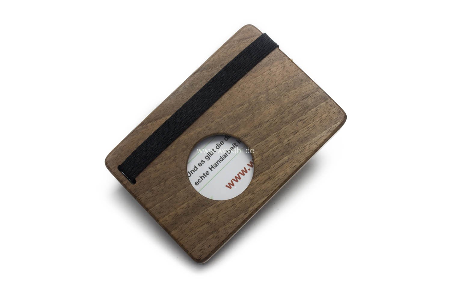 Visitenkarten Etui aus Holz Case