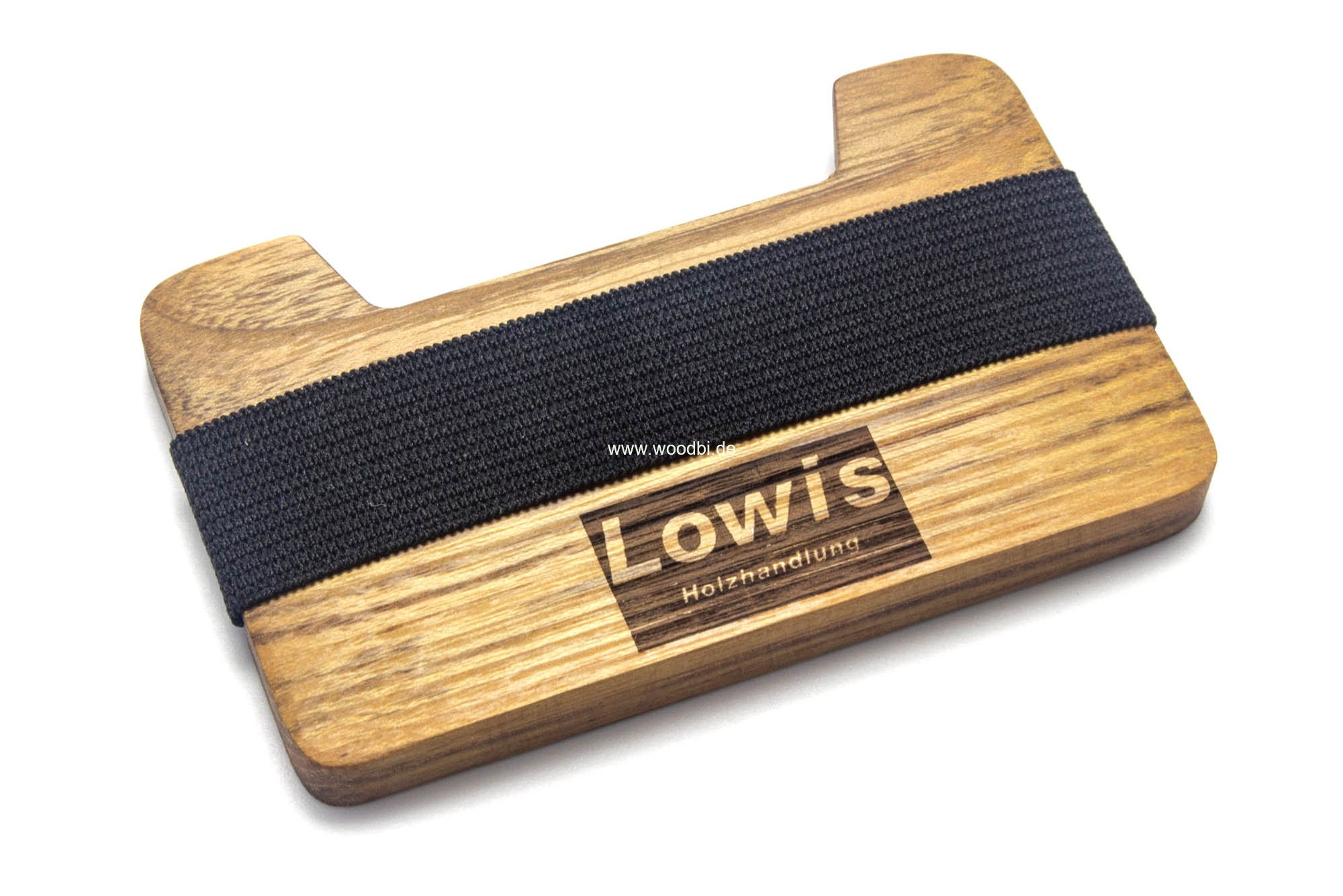 Visitenkartenetui aus Holz