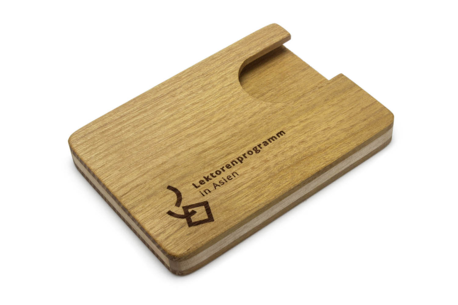 Visitenkartenhalter mit Logo