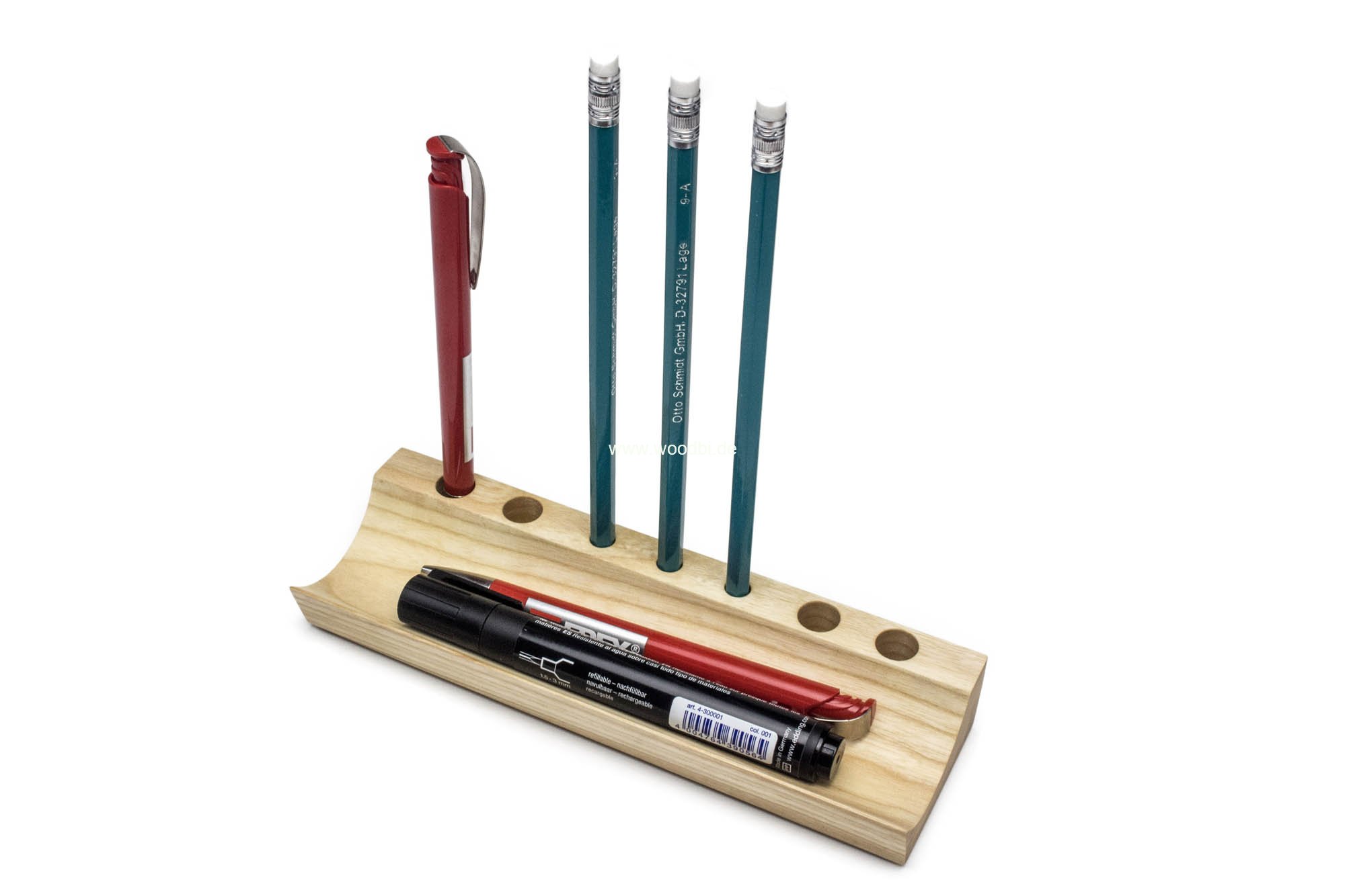 Stiftablage aus Holz