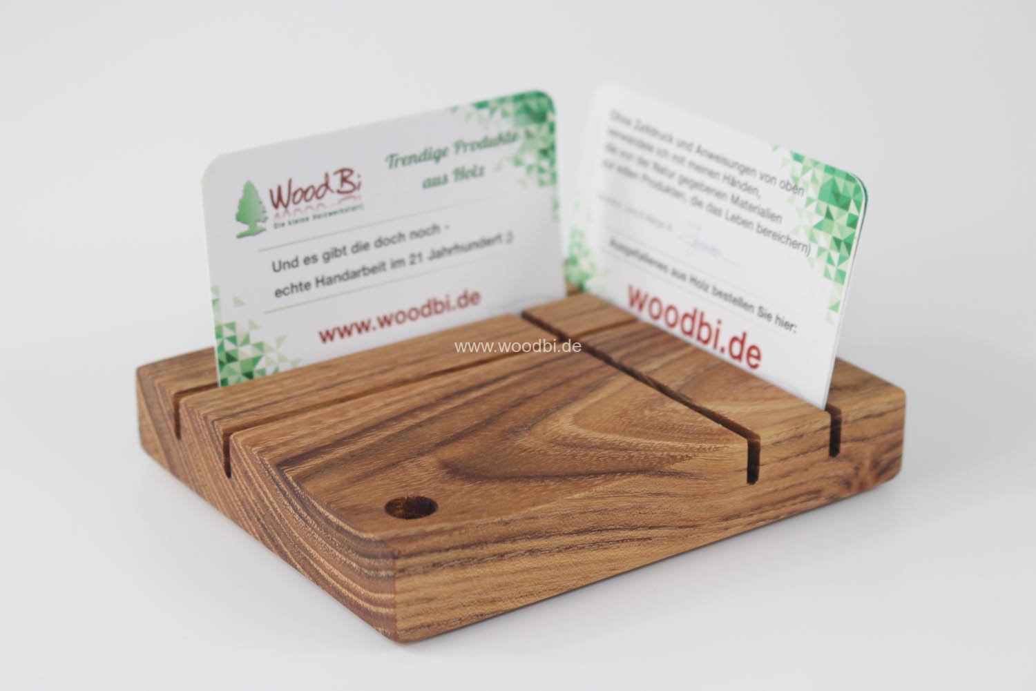 Visitenkartenständer und Fotoständer