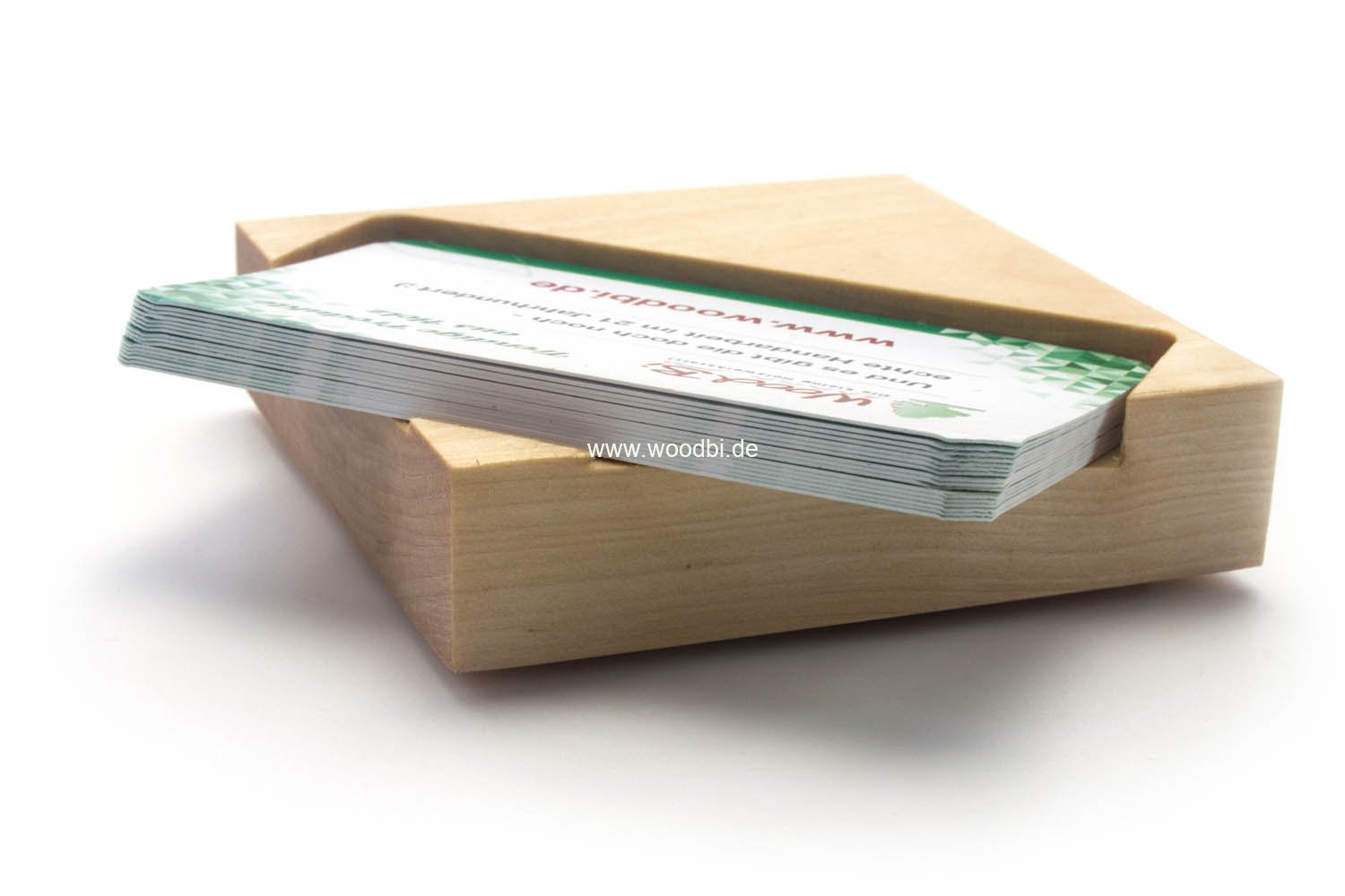 Kartenbox Visitenkarten Holz Deutschland Qualität