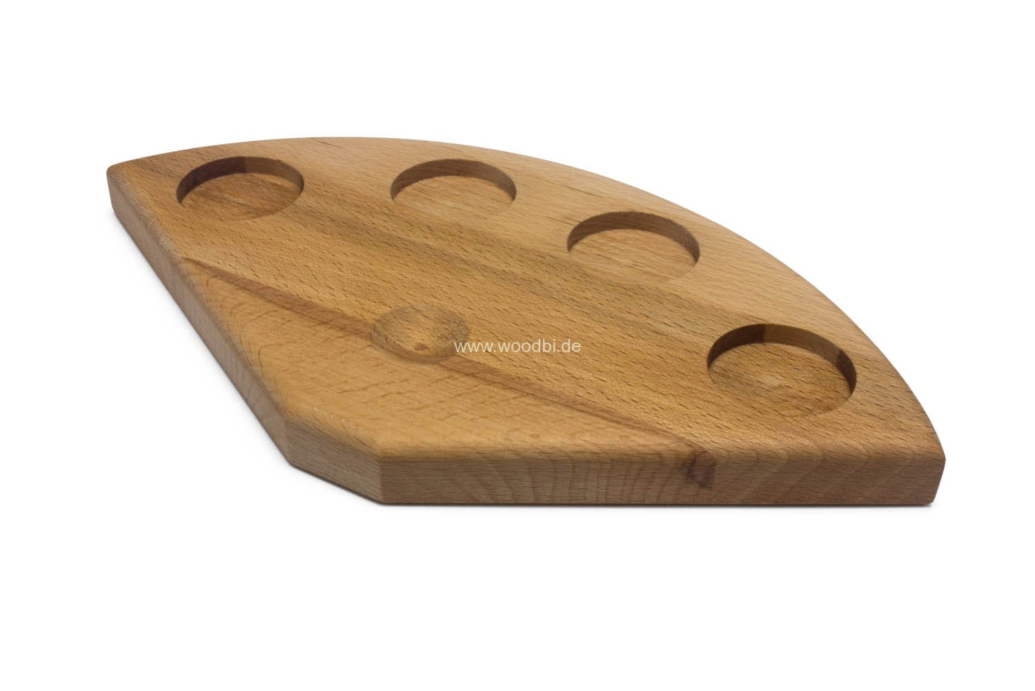 Kleines Schnapsglasträger aus Holz