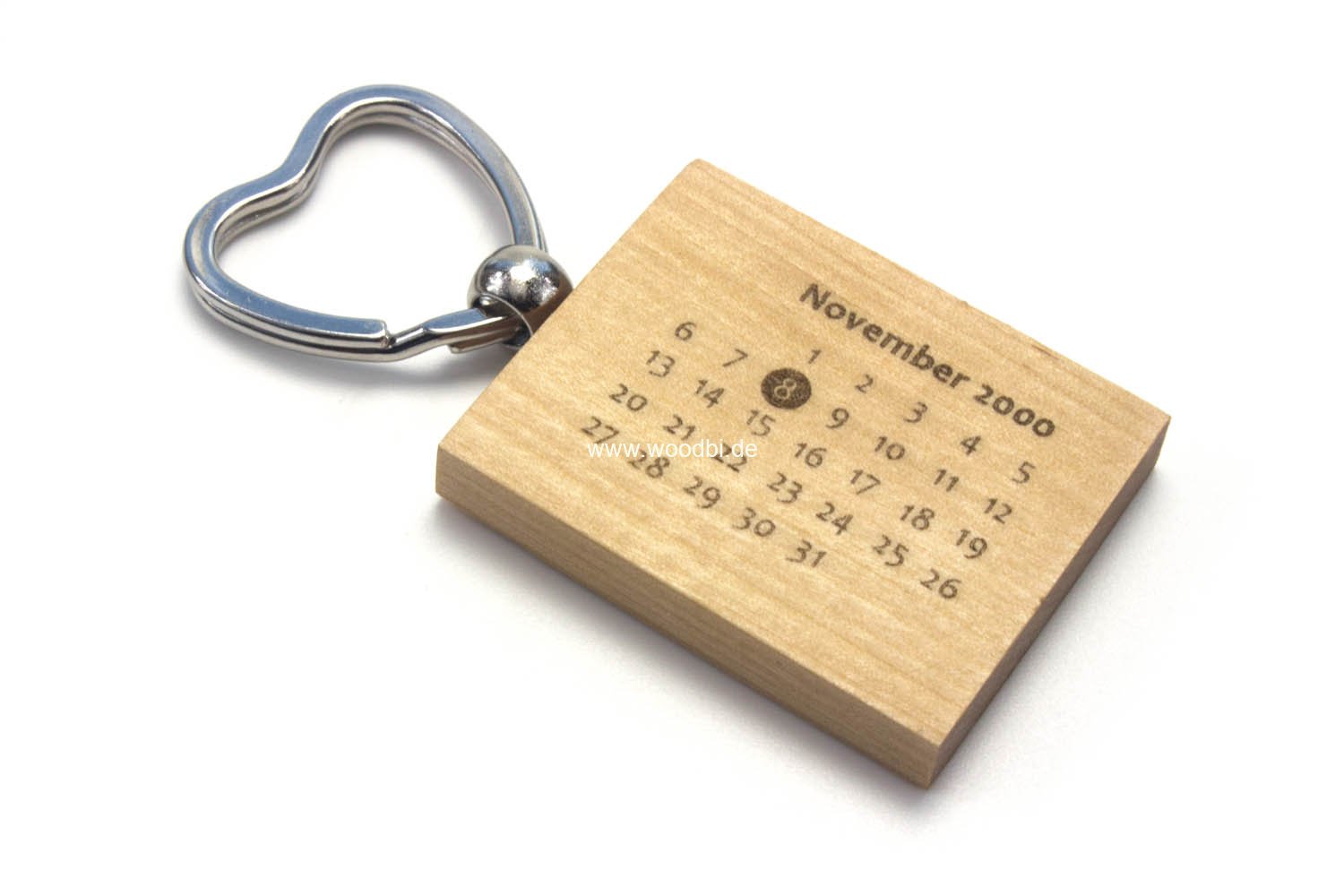 Schlüsselanhänger 40x50 mit Herz Maedchen