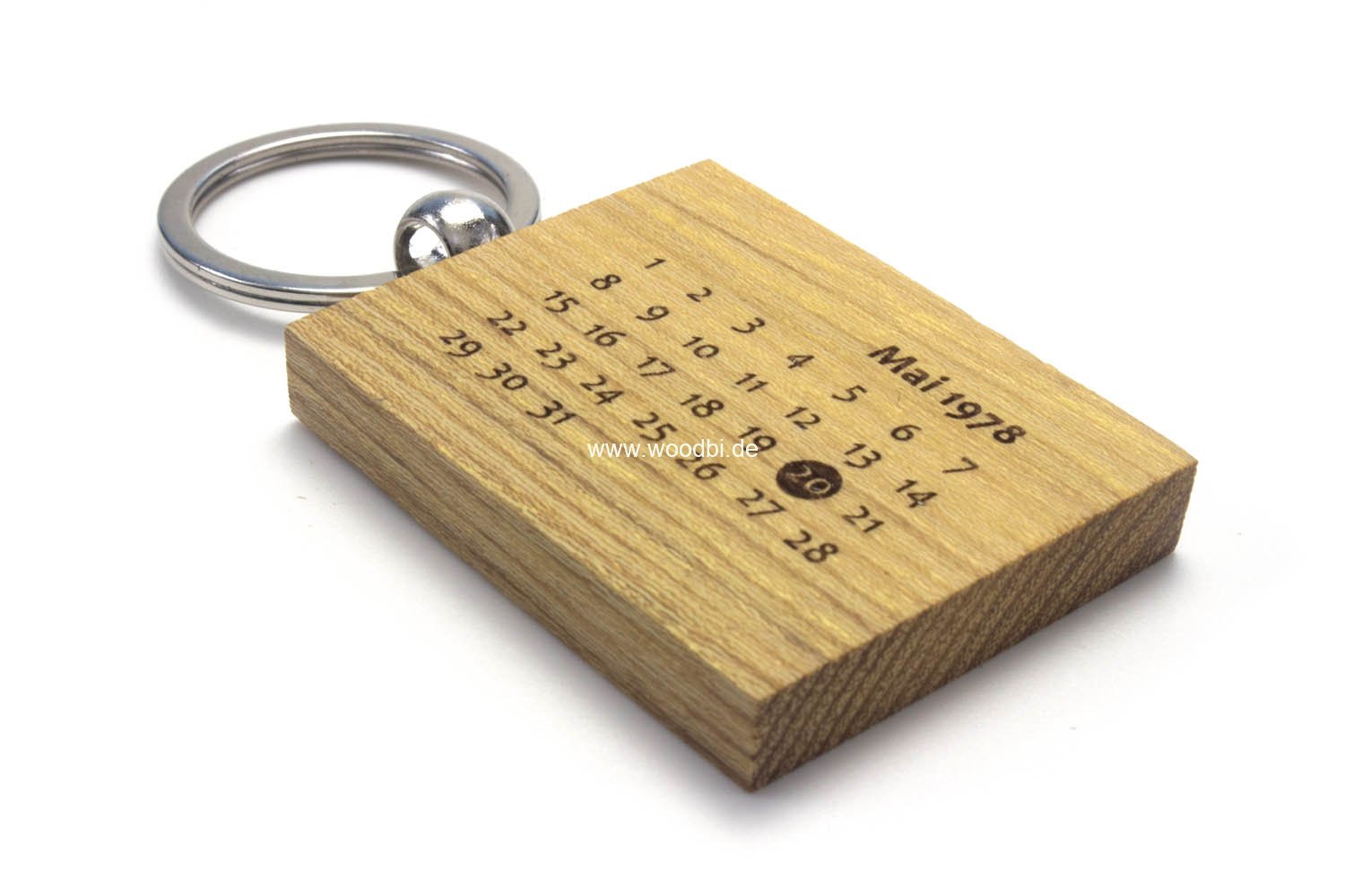 Schlüsselanhänger Kalender Geschenk Hochzeit