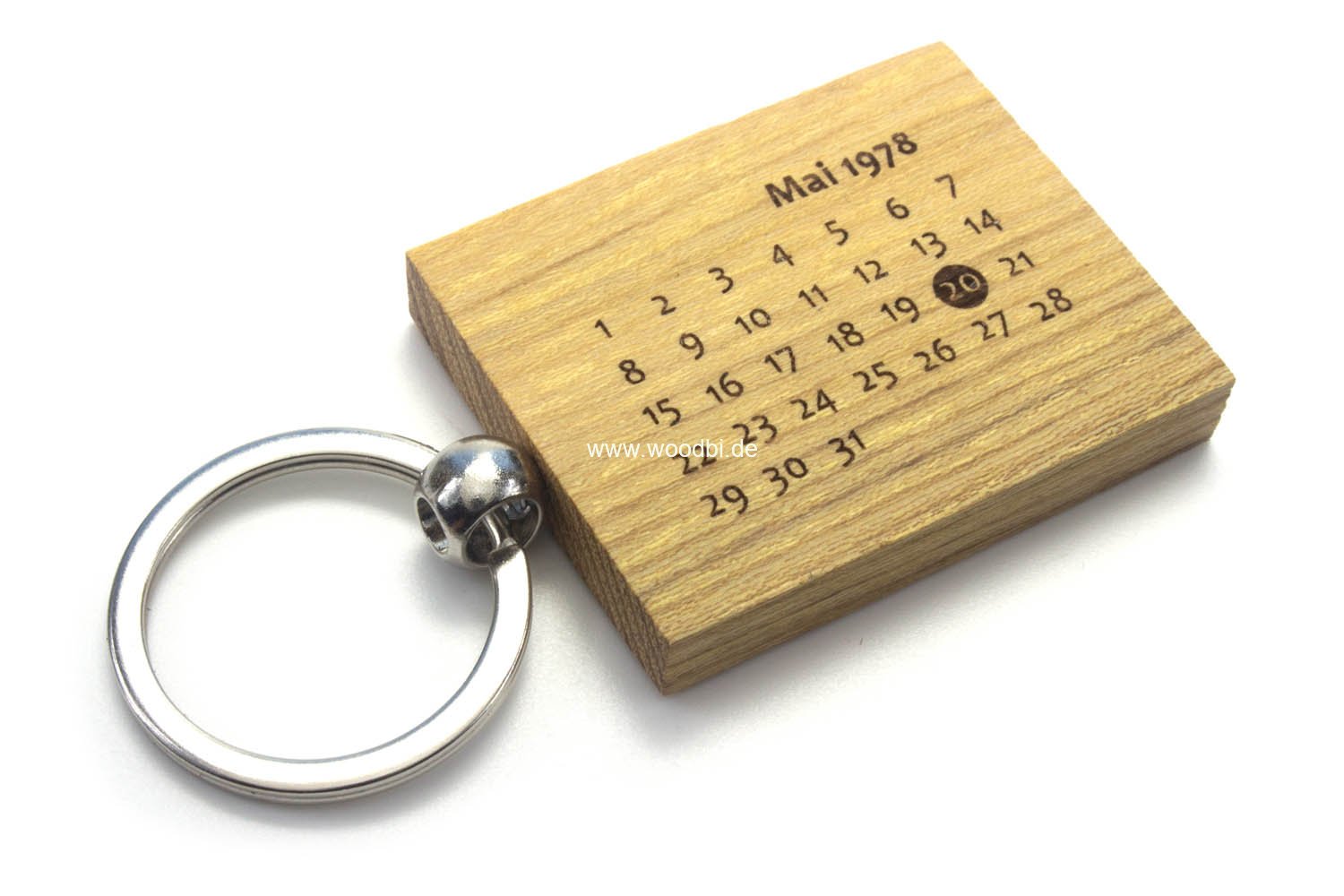 Schlüsselanhänger mit Lasergravur Personalisiert