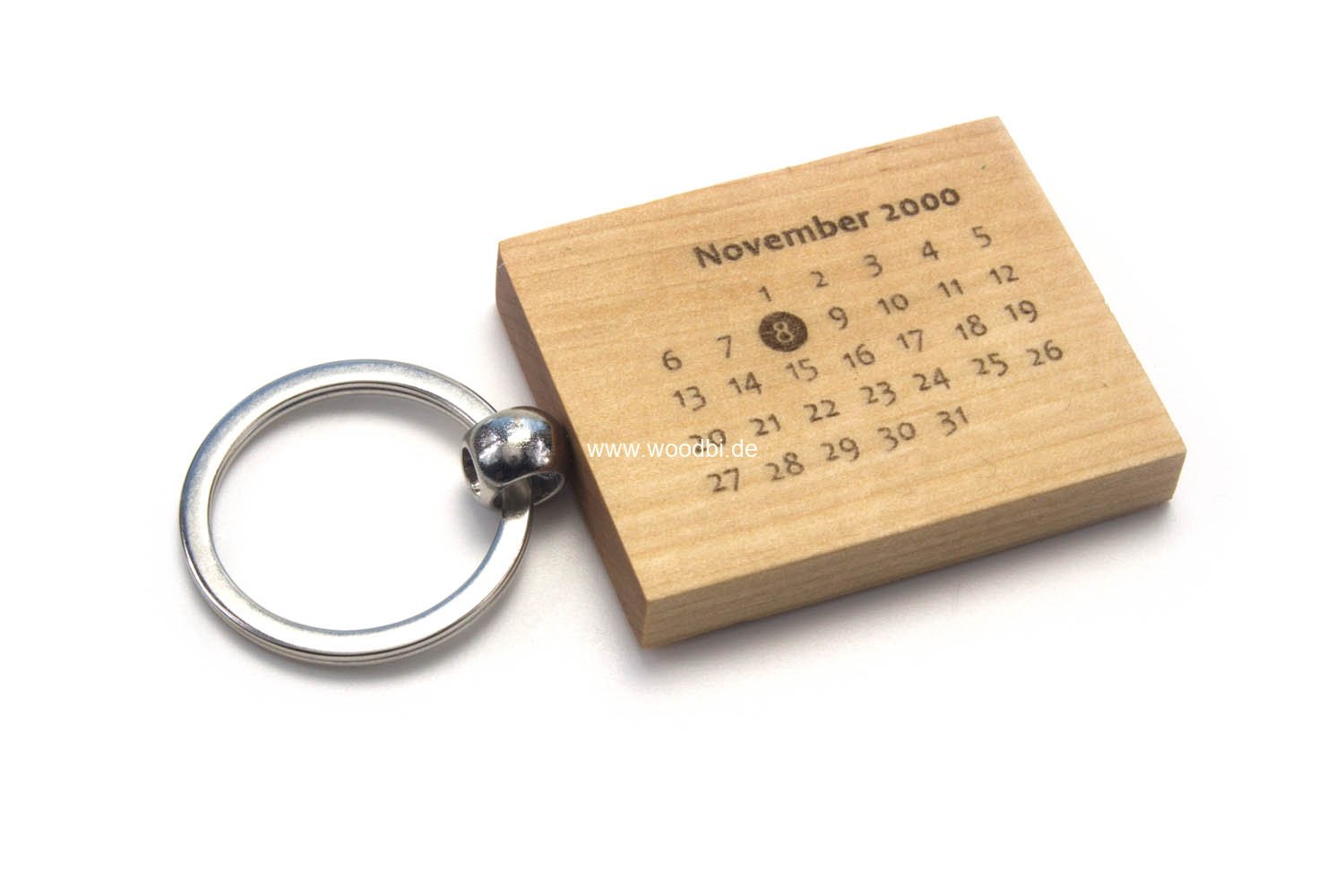 Schöner Schlüsselanhänger mit Tag Gravur