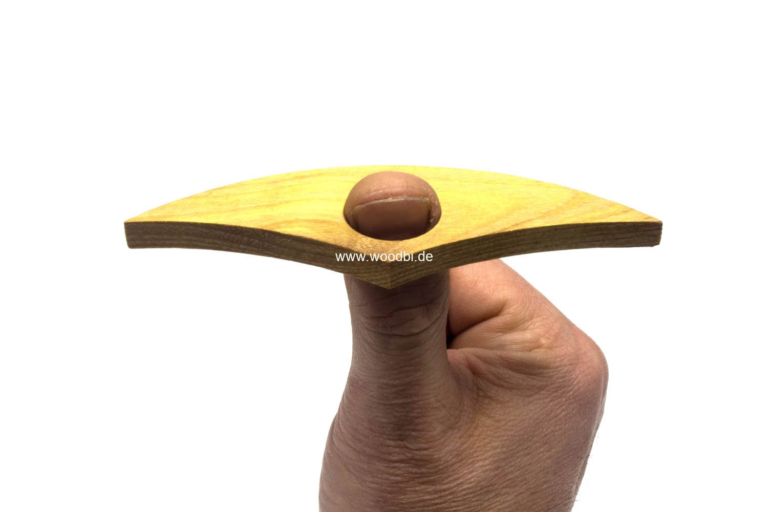 Seitenhalter für den Daumen