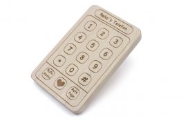 Telefon für Kinder mit Namensgravur personalisiert