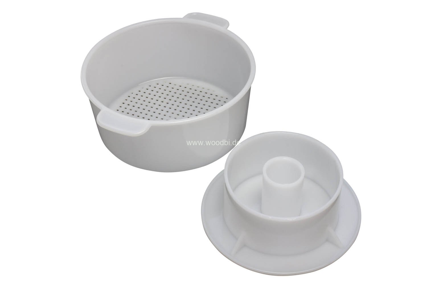 Käseform mit Druckzylinder