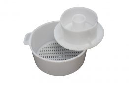 Käseform mit Pressdeckel