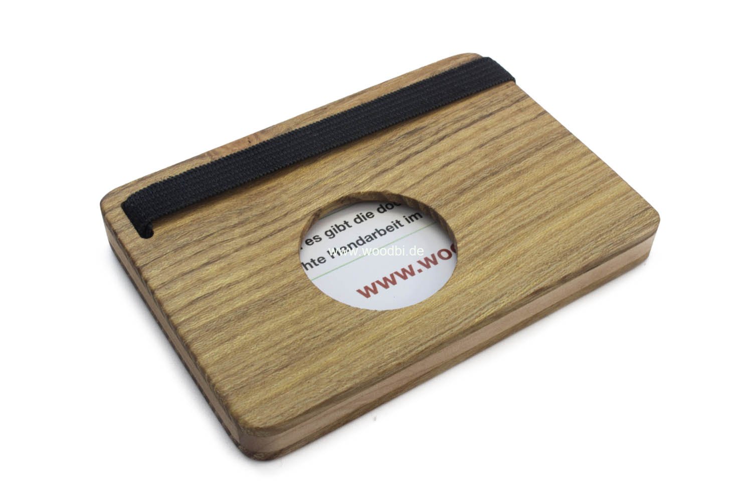 3 Visitenkartenetui mit verschluß band