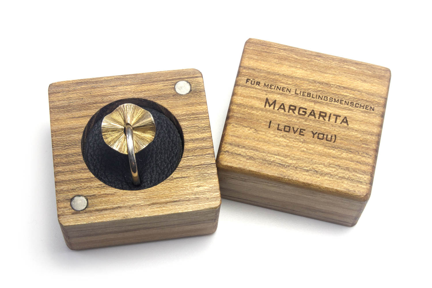 Ring box holz