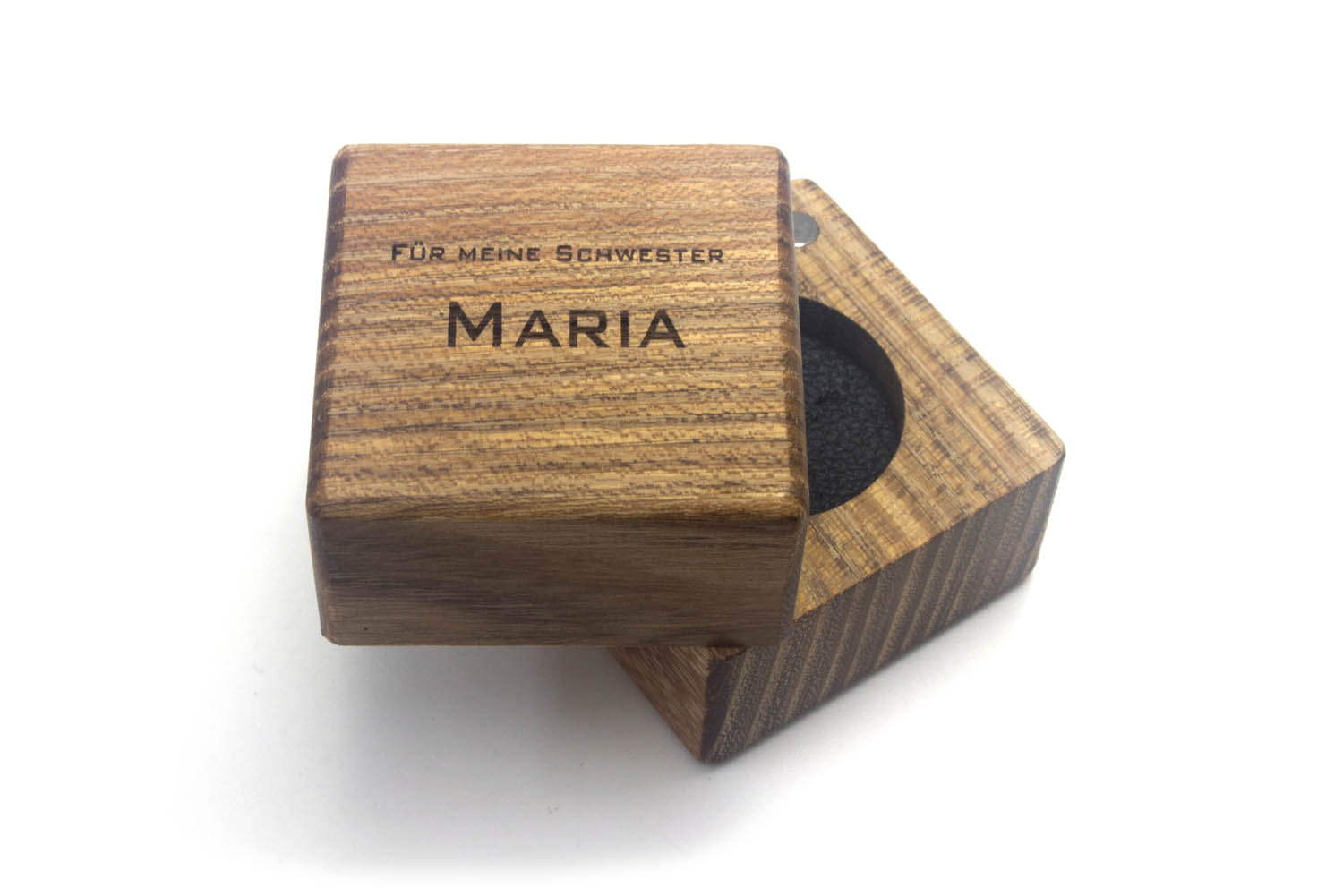 Ring box mit Namen