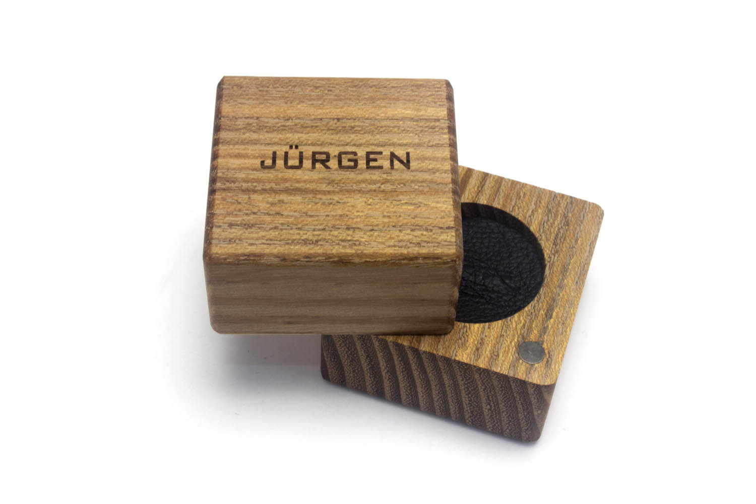 Ringbox Holz Magnete