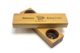 Ringkissen mit gravur