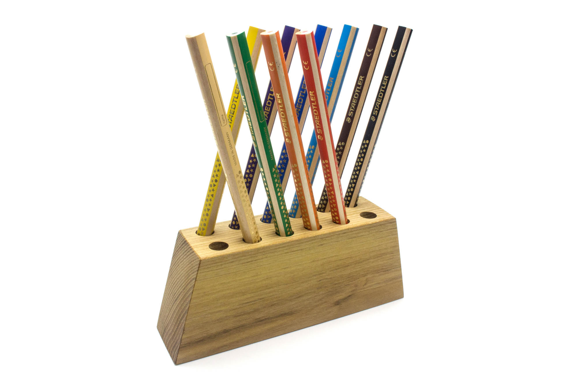 Exclusiver Bleistifthalter aus Holz