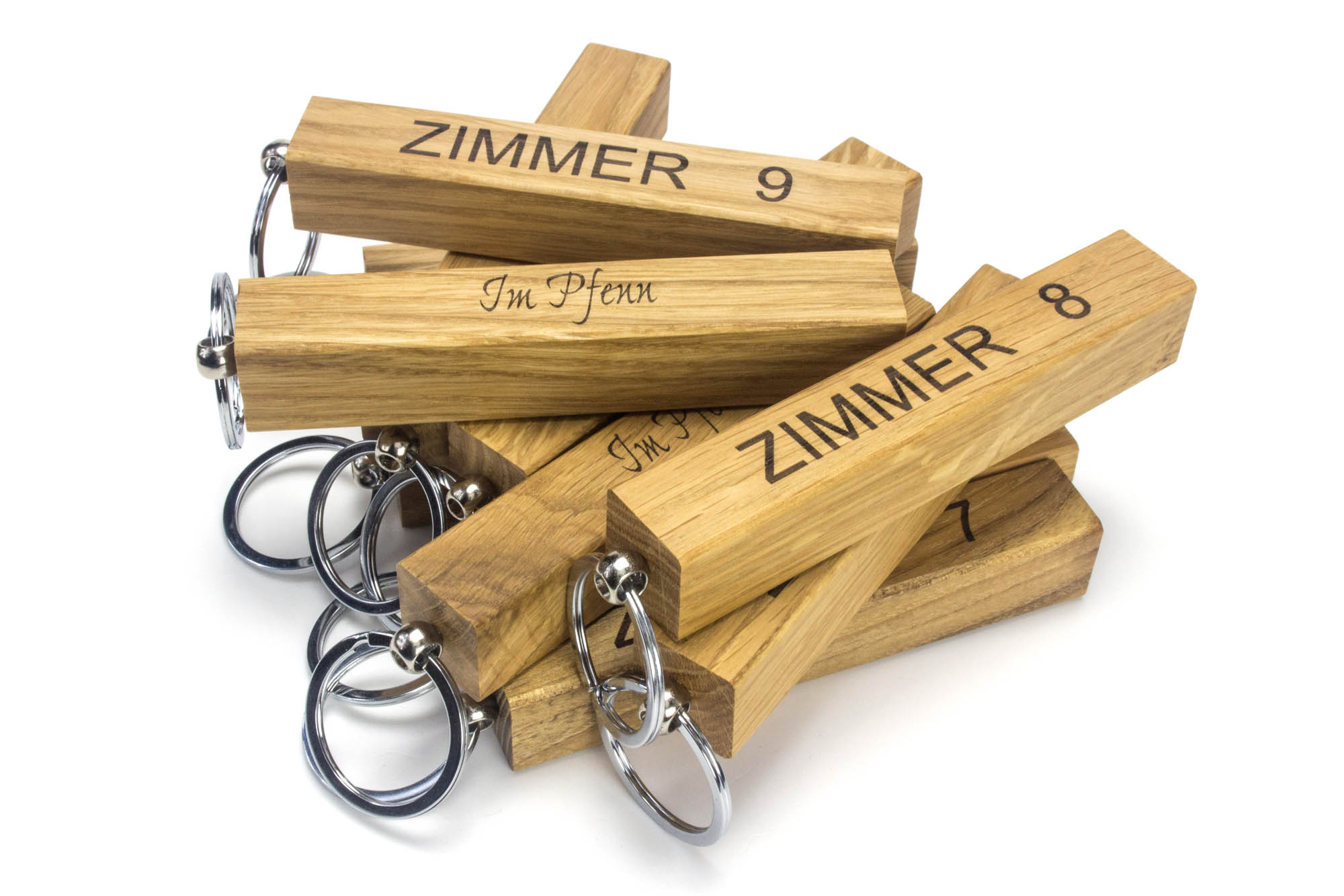 Schlüsselanhänger für Pension
