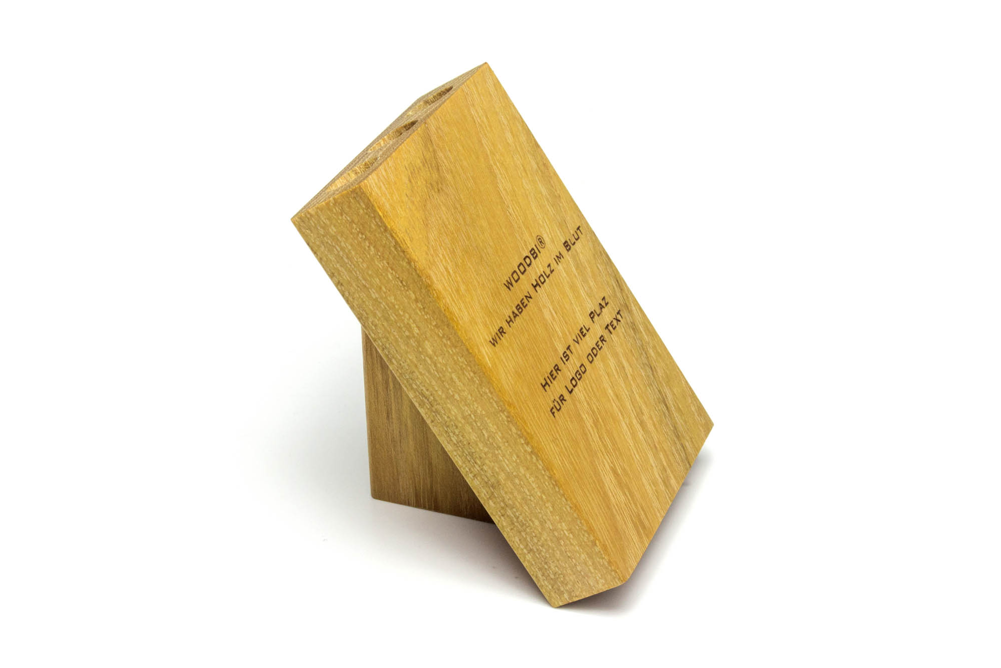 Stiftehalter mit Logo oder Schrift