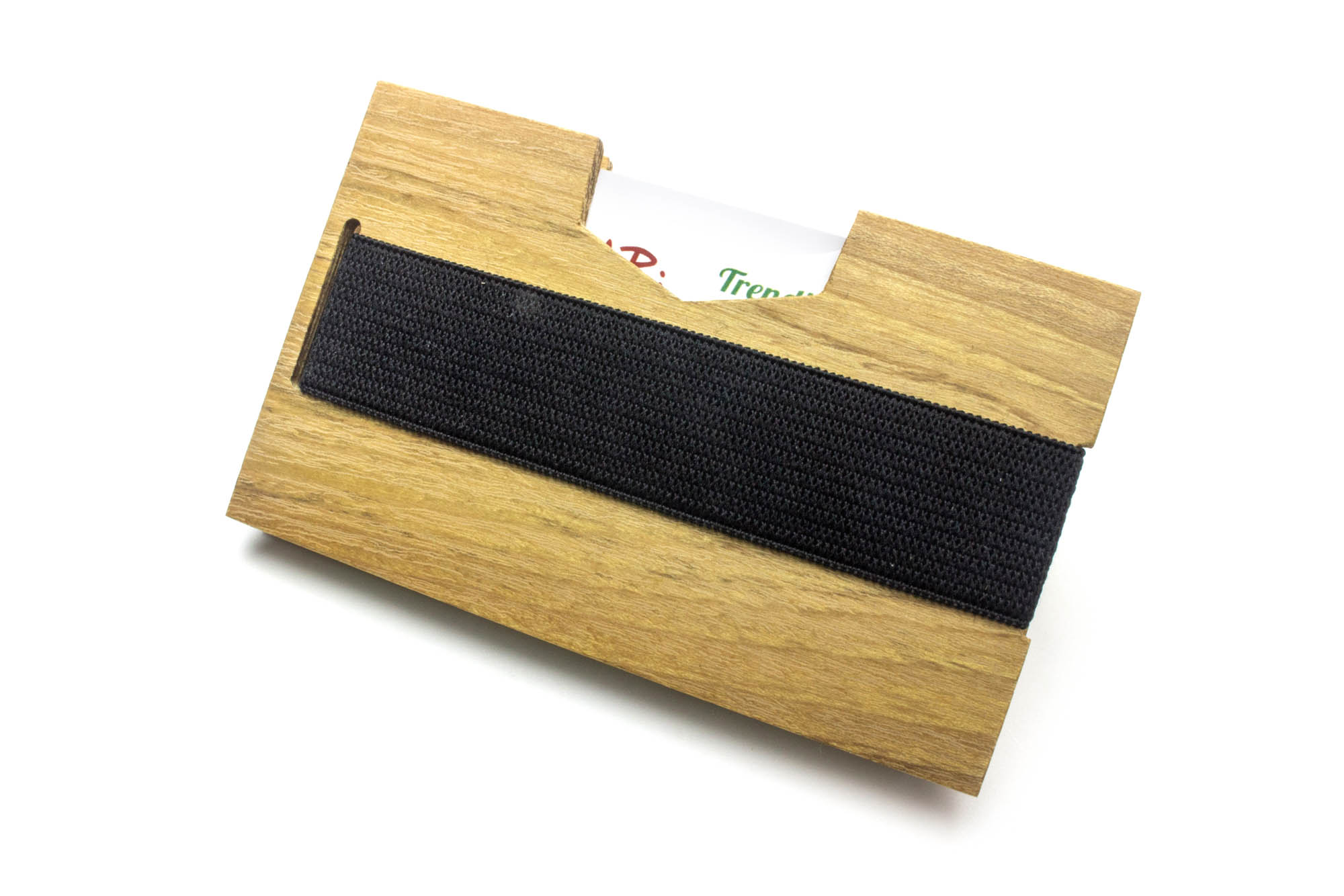 Visitenkartenetui aus Holz