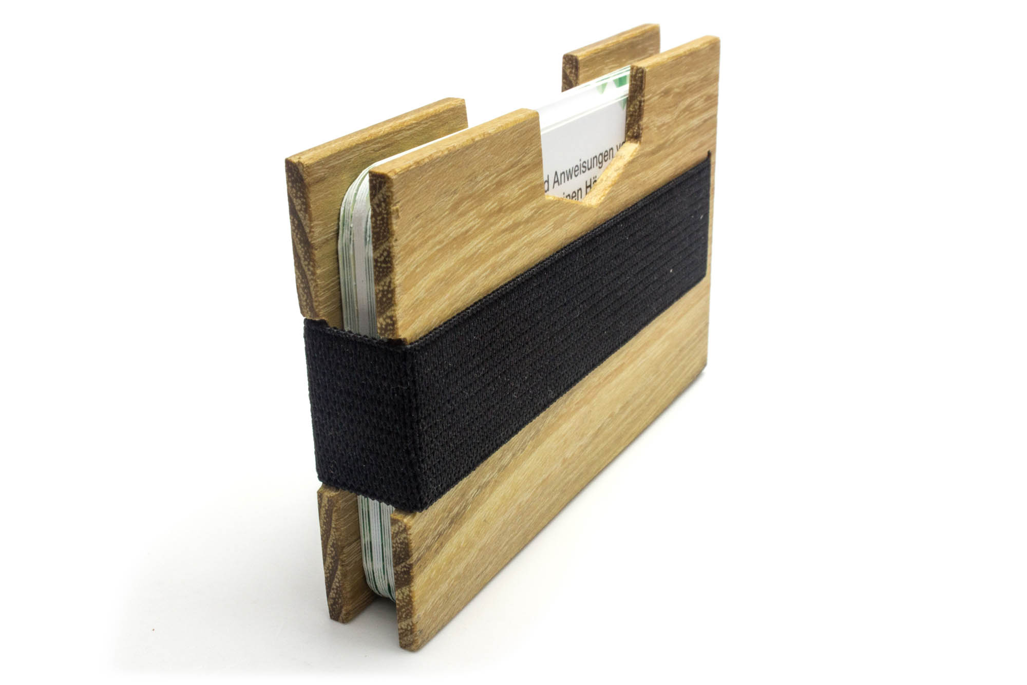 Visitenkartenetui mit Gummiband