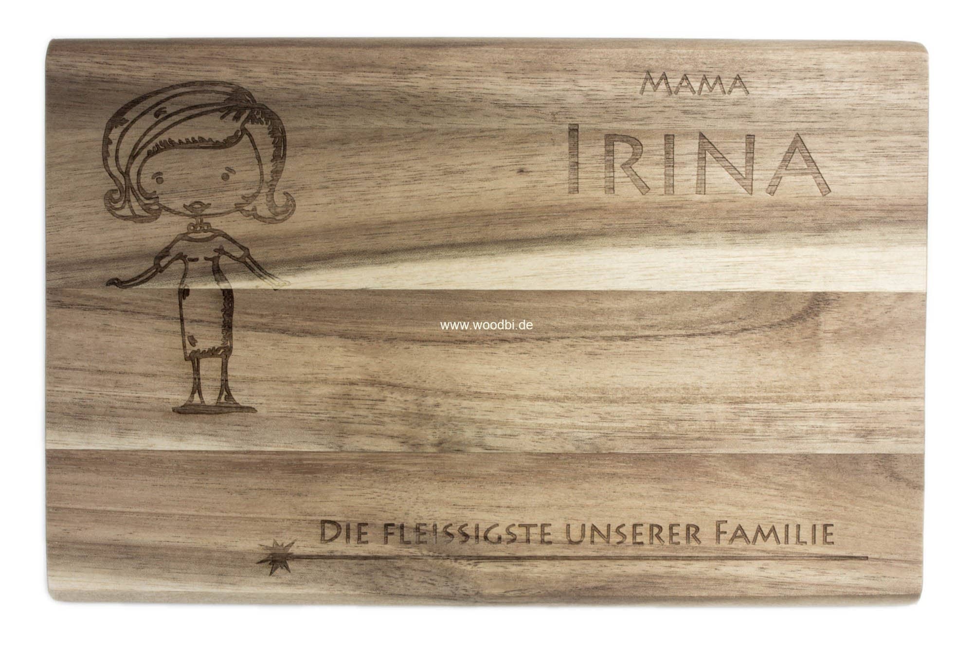 frühstücksbrett personalisiert Mama