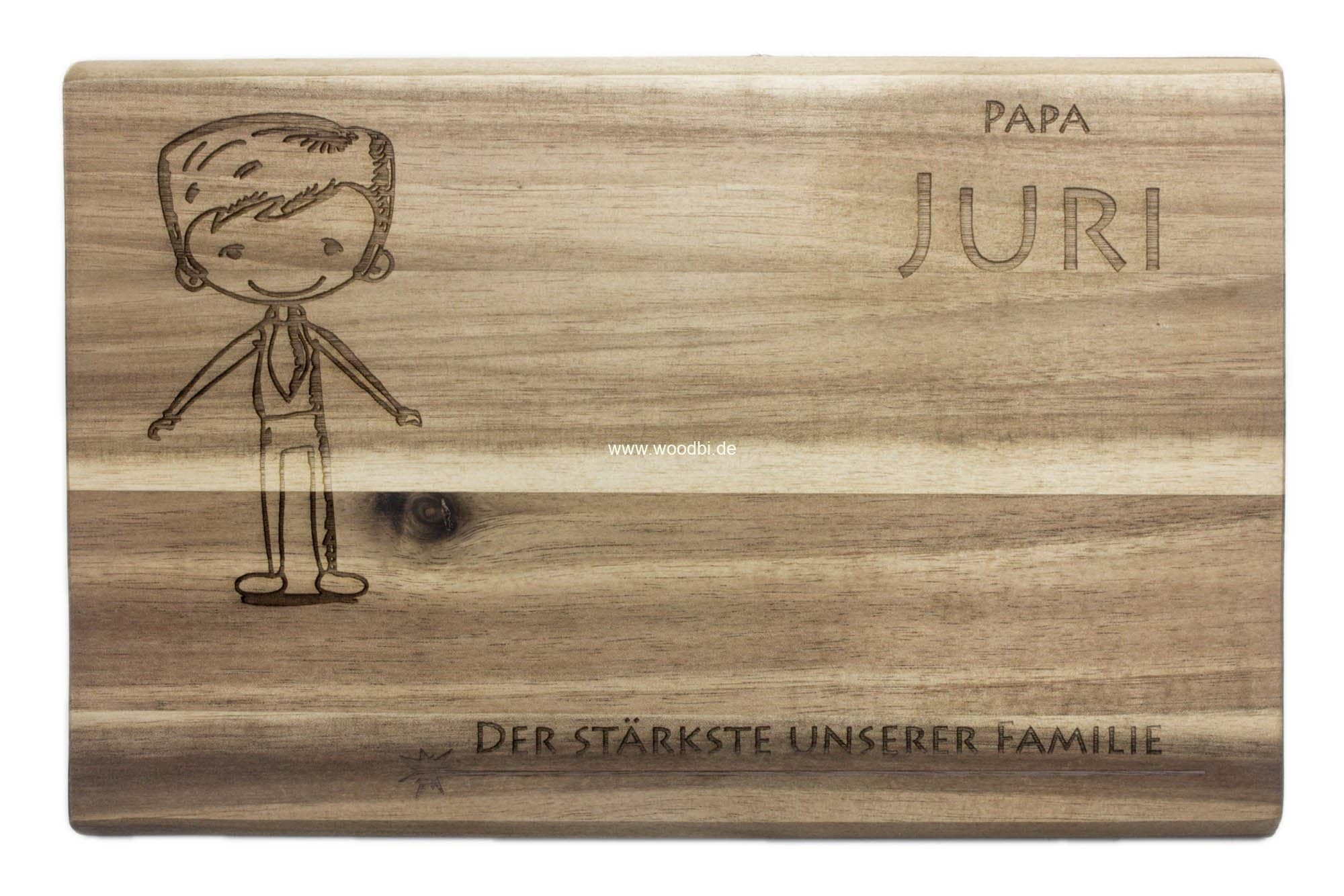 frühstücksbrett personalisiert Papa