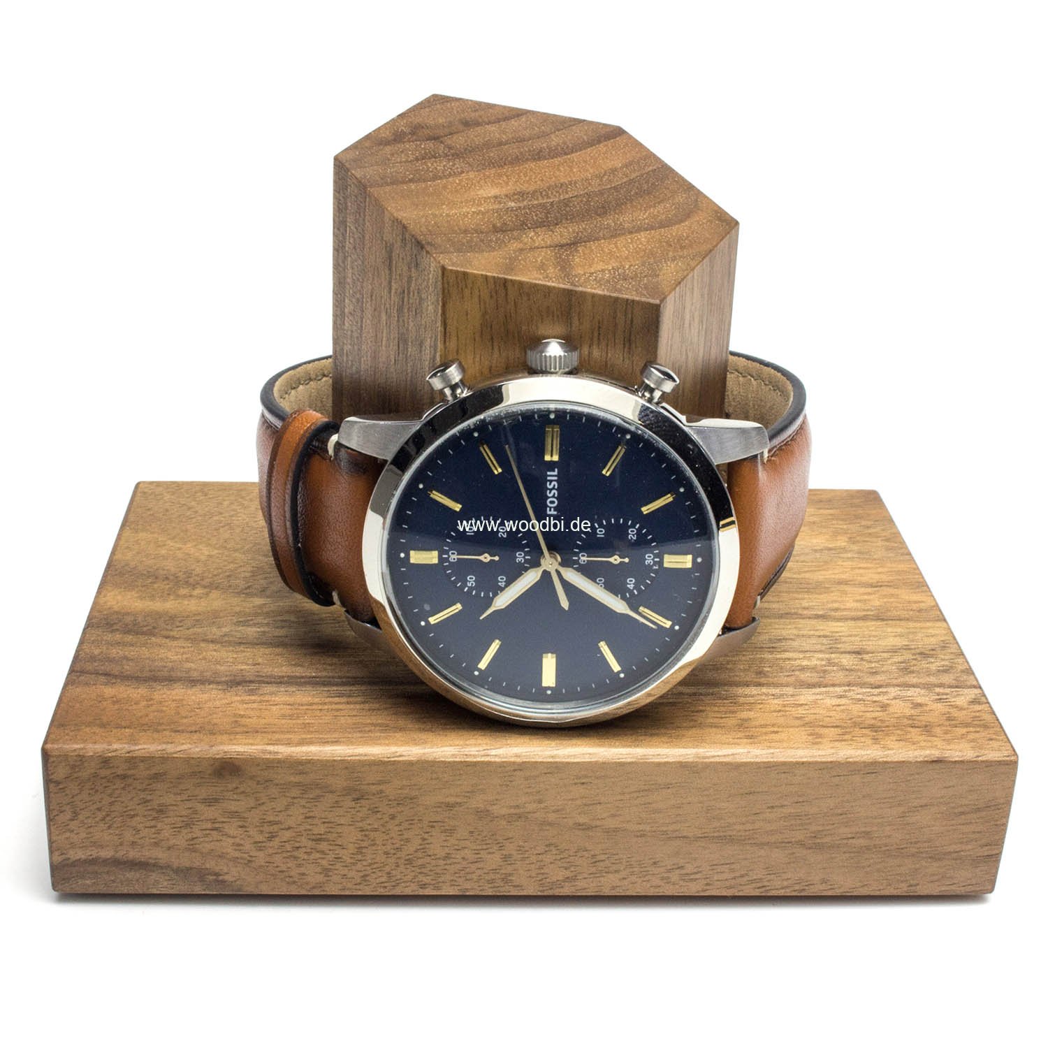 Uhrenhalter Nussbaum